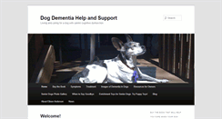 Desktop Screenshot of dogdementia.com